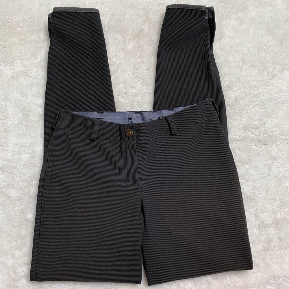 Juniors Girls Dark Grey Breeches Equestrian Pants Size 23